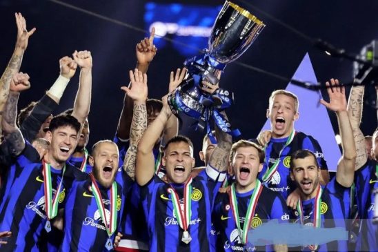 Usai Tumbangkan Napoli 1-0, Inter Milan Juara Piala Super Italia 2023