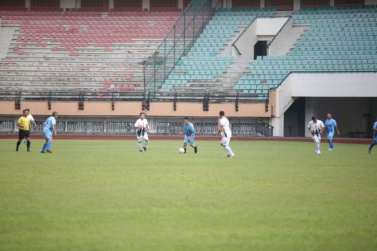 Menghidupkan Stadion Utama Riau, Dispora Gelar Pertandingan Persahabatan