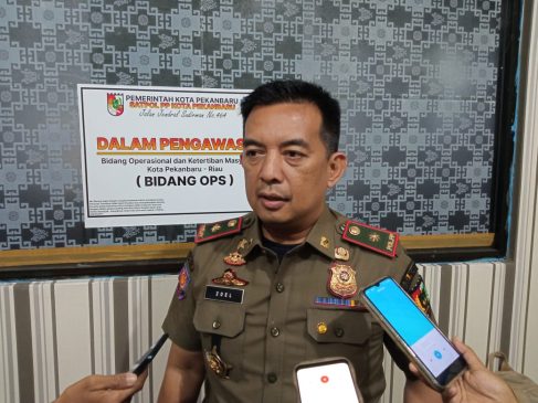 Satpol PP Pekanbaru Butuh 250 Personil Tambahan