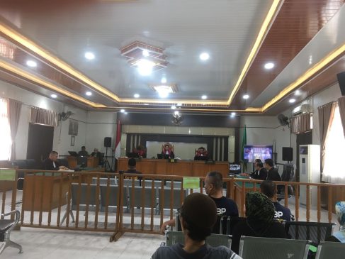 Ketua Umum LSM Perisai Jalani Sidang di PN Pekanbaru