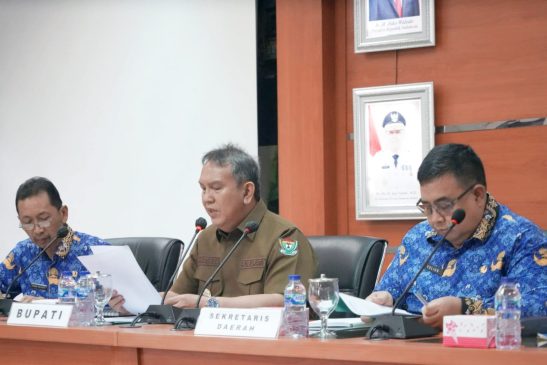 Pastikan Berjalan Lancar, Pj Bupati Gelar Rapat Persiapan Pemilu 2024