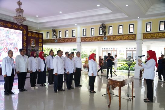 Rose Mafiana Nahkodai PMI Kabupaten Muara Enim Masa Bakti 2024-2029