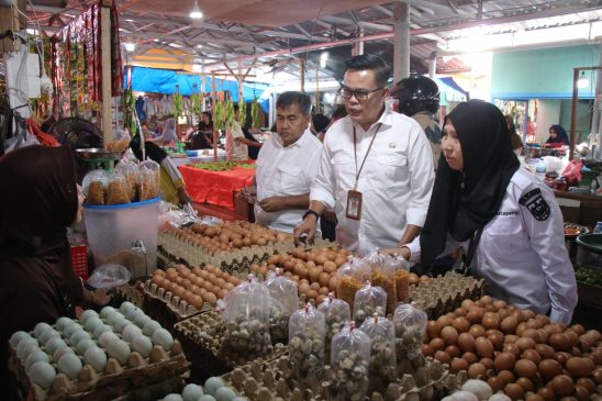 Disketapang Pastikan Ketersediaan Pangan di Pekanbaru Mencukupi