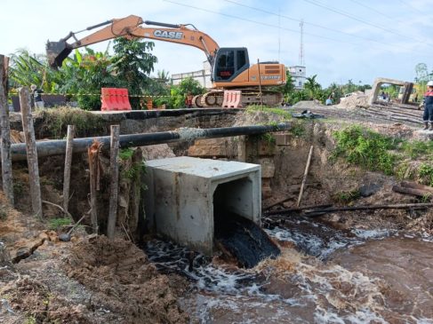 Akibat Banjir, Dinas PUPR Riau Perbaiki Infrastruktur Rusak