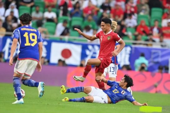 Piala Asia, Indonesia Takluk 1-3 dari Jepang