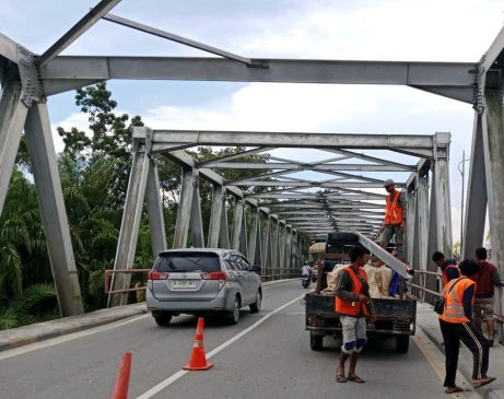 Satker PJN: Kerusakan Jembatan Siak II Pekanbaru Selesai Diperbaiki