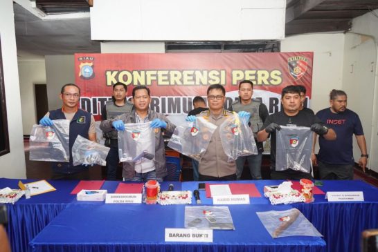 Baku Tembak dengan Polisi di Riau, Perampok Sadis Tewas