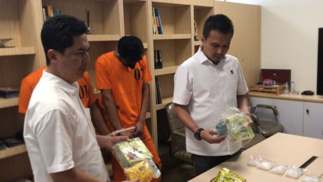 Dua Pengedar 2 Kg Sabu Diamankan Polisi