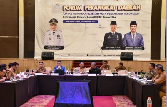 Nofrizal Hadiri Penyusunan Renja Pemko Pekanbaru 2025