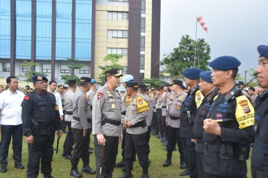 Jelang Pemilu, Anggota Brimob Dikumpulkan Kapolda Riau, Ini Kata Irjen Iqbal