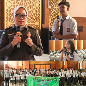 Kejati Riau Lakukan Penyuluhan Hukum JMS di SMA Darma Yudha
