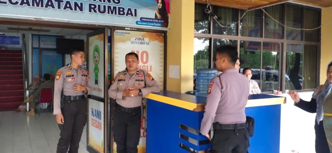 Cegah Kerusuhan Hasil Pemilu, Polda Riau Kerahkan Personel di-15 PPK Kecamatan