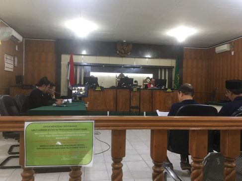 Korupsi Hingga Rp 1 M Lebih, Eks Direktur PT Bona Jaya Riau Hadiri Sidang Pedana