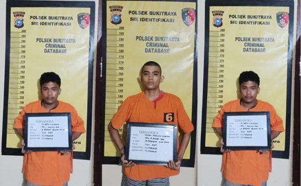Curi Motor Teman Sendiri, Tiga Pelaku Berhasil Dibekuk Polisi