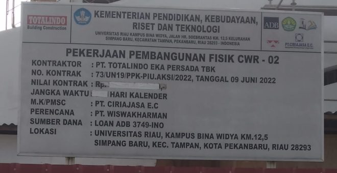 Menejemen PT Totalindo Bungkam Soal Upah Sub Kontraktor