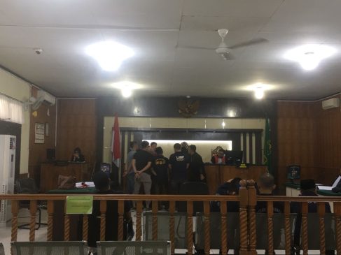 Terdakwa Pengedar Narkoba Jaringan Internasional Disidangkan di PN Pekanbaru