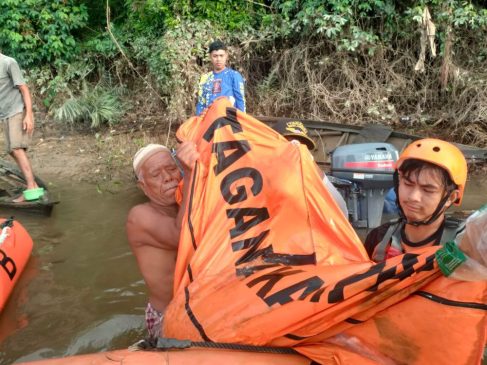 Korban Sampan Terbalik di Sungai Gelombang Ditemukan Meninggal