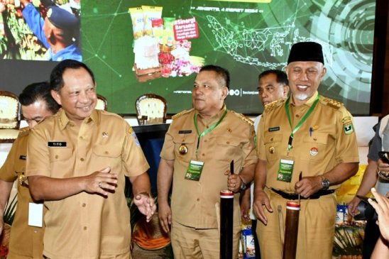 Jelang HBKN 2024, Pj Gubri Hadiri Rakor Pengamanan Pasokan dan Harga Pangan