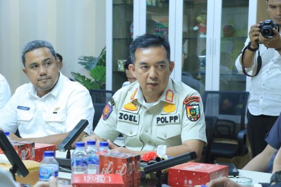 Satpol PP Pekanbaru Segera Tertibkan PKL Disepanjang Trotoar Jalan Patimura