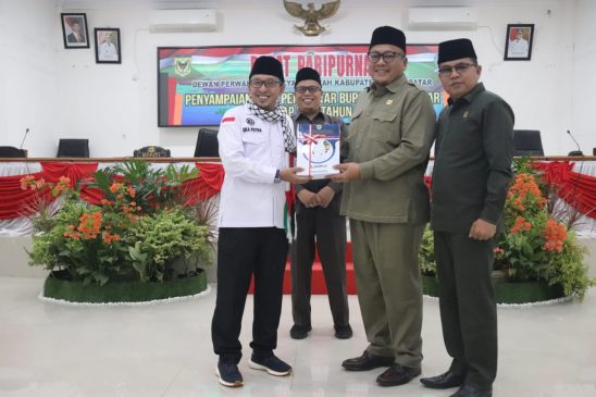 DPRD Tanah Datar Gelar Paripurna LKPj Bupati Tahun 2023