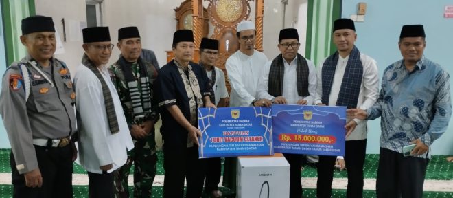 Kunjungi Masjid Syuhada Tuan Kadi, Ketua Pengadilan Agama Sampaikan Progul Bupati