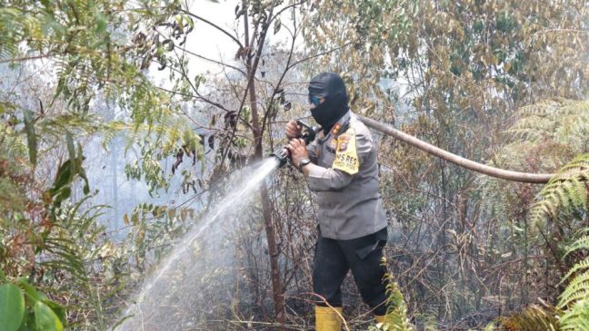 Tim Gabungan Masih Berjibaku Padamkan Karhutla