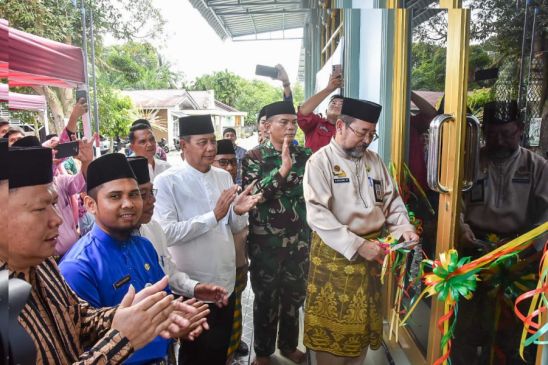 74 Tahun Sebagai Mushalla, Pemkab Bengkalis Resmikan Masjid Darul Wustho