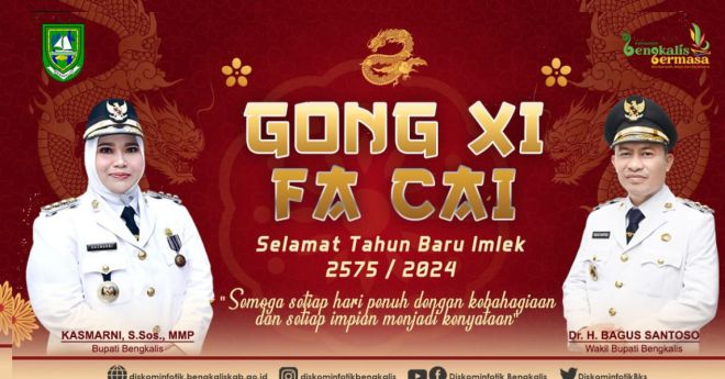 Ucapkan Selamat Tahun Baru Imlek, Bupati Ajak Perkuat Solidaritas Antar Umat