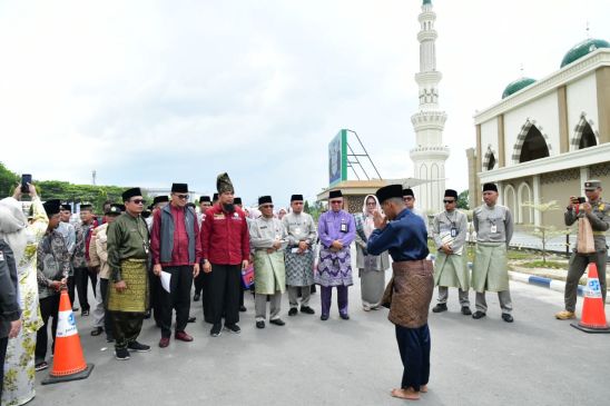 Kafilah Bengkalis Tiba di Dumai, 68 Peserta Tuntas Lakukan Verfal