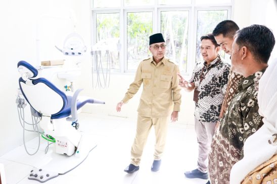 Apriyadi Realisasikan Puskesmas Megah di Pedesaan Babat Supat