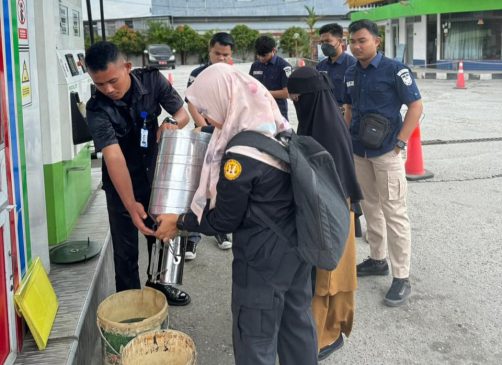 Periksa Alat Ukur SPBU, Disperindag Pekanbaru Belum Temukan Kecurangan