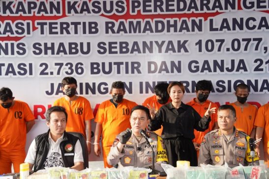 Polda Riau Gagalkan 100 Kg Sabu