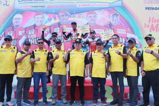 Pj Bupati Muba Melepas Resmi Kejurnas Motoprix Seri 1 2024
