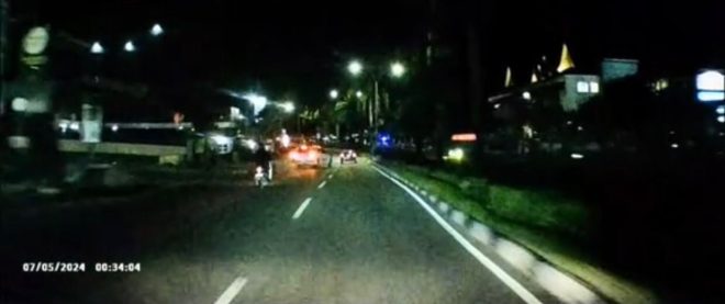 Terekam Video Detik-detik Mobil Ugal-ugalan di Jalan Sudirman, Polisi: Sedang Kami Cari
