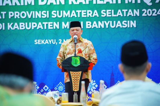 MTQ XXX Tingkat Provinsi Sumsel, Pj Bupati H Sandi Fahlepi Optimis Raih Tri Kesuksesan