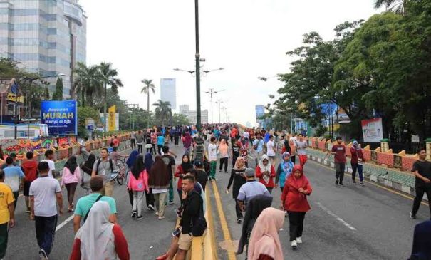 Belum Dibuka, CFD Pekanbaru Kembali Dievaluasi