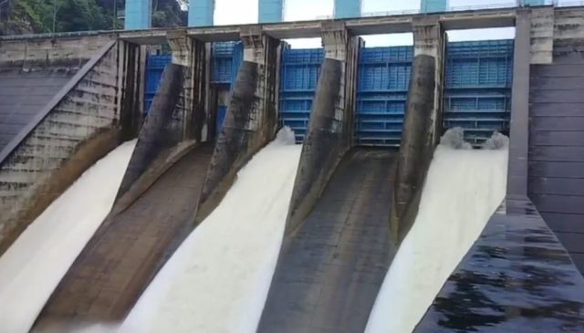 Terkait Debit Air Naik, PLTA Koto Panjang Buka 3 Pintu Waduk