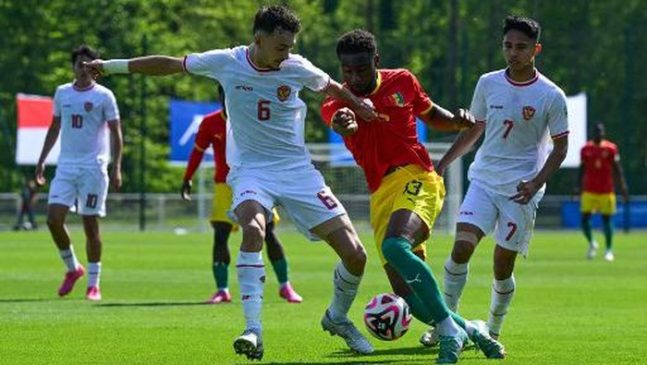 Ditaklukan Guinea, Garuda Muda Gagal ke Olimpiade