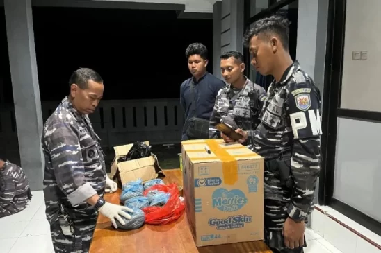 Lanal Nabire Amankan Paket Diduga Bahan peledak