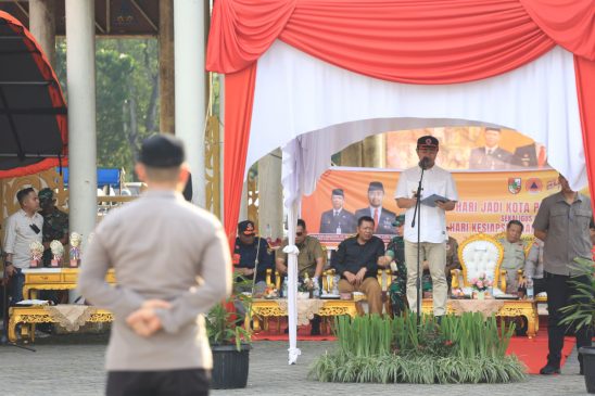 Pj Wako Pimpin Apel Kesiapsiagaan Bencana 2024