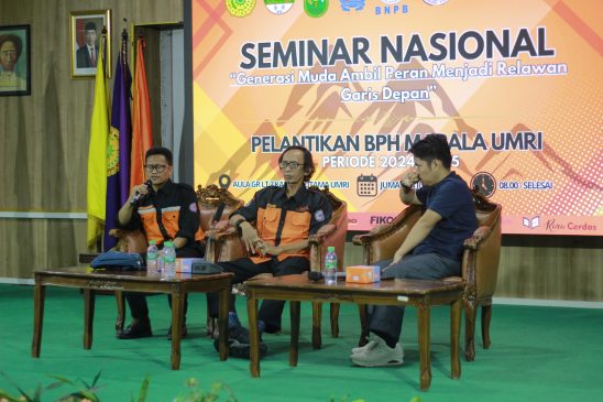 Prof Bambang Dukung Seminar Nasional “Generasi Muda Ambil Peran Menjadi Relawan Garis Depan”