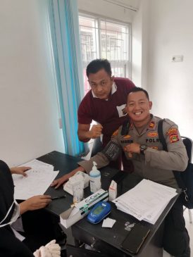 Sempena HUT Bhayangkara ke-78 tahun 2024, Polres Muba Adakan Donor Darah