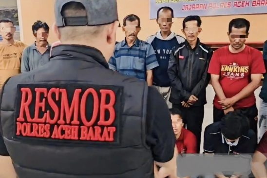 Polisi Tangkap 20 Warga Aceh Barat Main Gim Daring