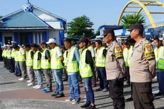Satpol PP Pekanbaru Hadiri Pengukuhan dan Pelantikan Supeltas