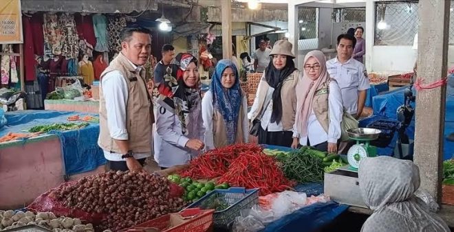Kepala Disketapang Pekanbaru Terus Pantau Harga Bahan Pokok di Pasar