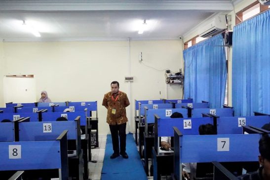 3.555 Peserta UTBK-PBUD Ikuti Ujian Berbasis Kompoter di Unri
