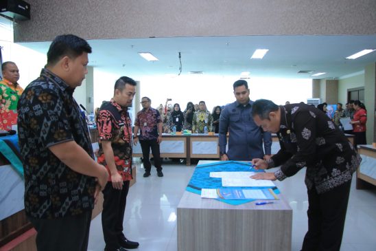 Ingot Ahmad Hutasuhut Jabat Plt Kadiskes