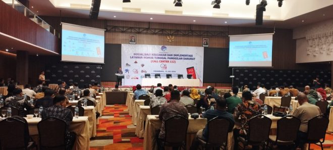 Sosialisasi Kemkominfo RI Tentang Call Center 112 di Pekanbaru