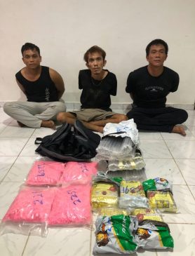 Polda Riau Gagalkan Penyelundupan 5 Kg Sabu dan 20 Ribu Pil Ekstasi ke Palembang