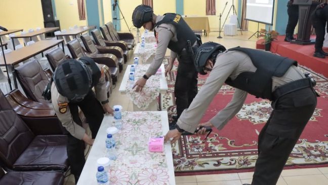 Pengamanan Diperketat, KPU Meranti Gelar Rapat Pleno Terbuka Rekapitulasi Hasil PSU
